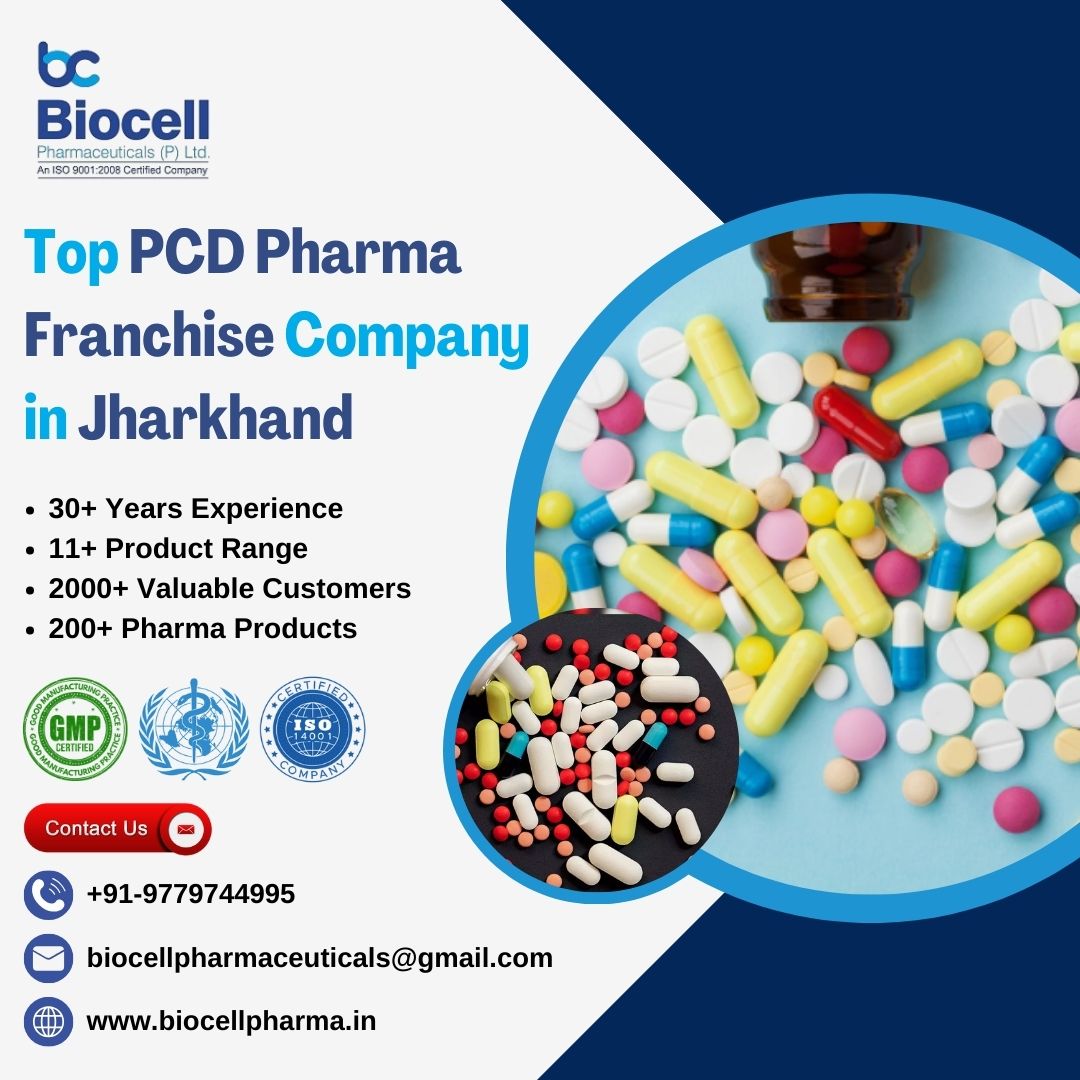 Top PCD Pharma Franchise Company in Jharkhand