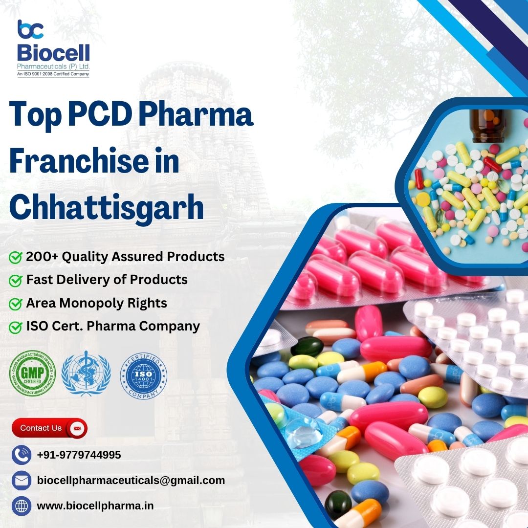 Top PCD Pharma Franchise In Chhattisgarh