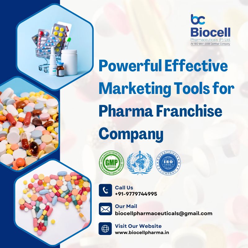 Powerful Effective Marketing Tools for Pharma Franchise Company